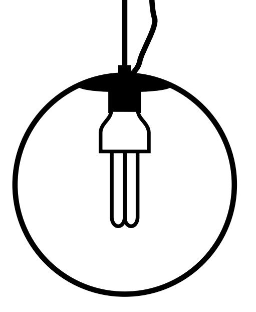 EpsteinDesign Außen Pendelleuchte 1-flammig Snowball | Wayfair.de